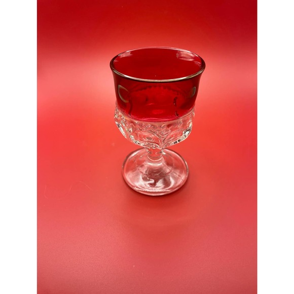 King’s Crown, Thumbprint - U.S. Glass (Tiffin) - Picture 1 of 4